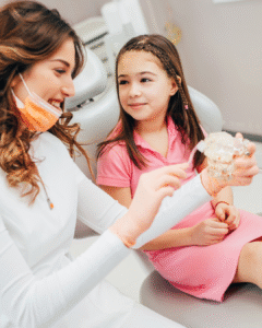 Aparelho ortodôntico infantil